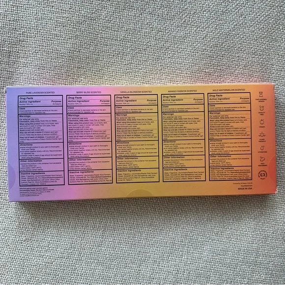 New 5 Pack of Touchland Hand Sanitizers! - Picture 2 of 2